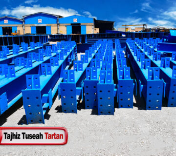 ساخت انواع سازه فلزی صنعتی و طراحی سازه های فولادی